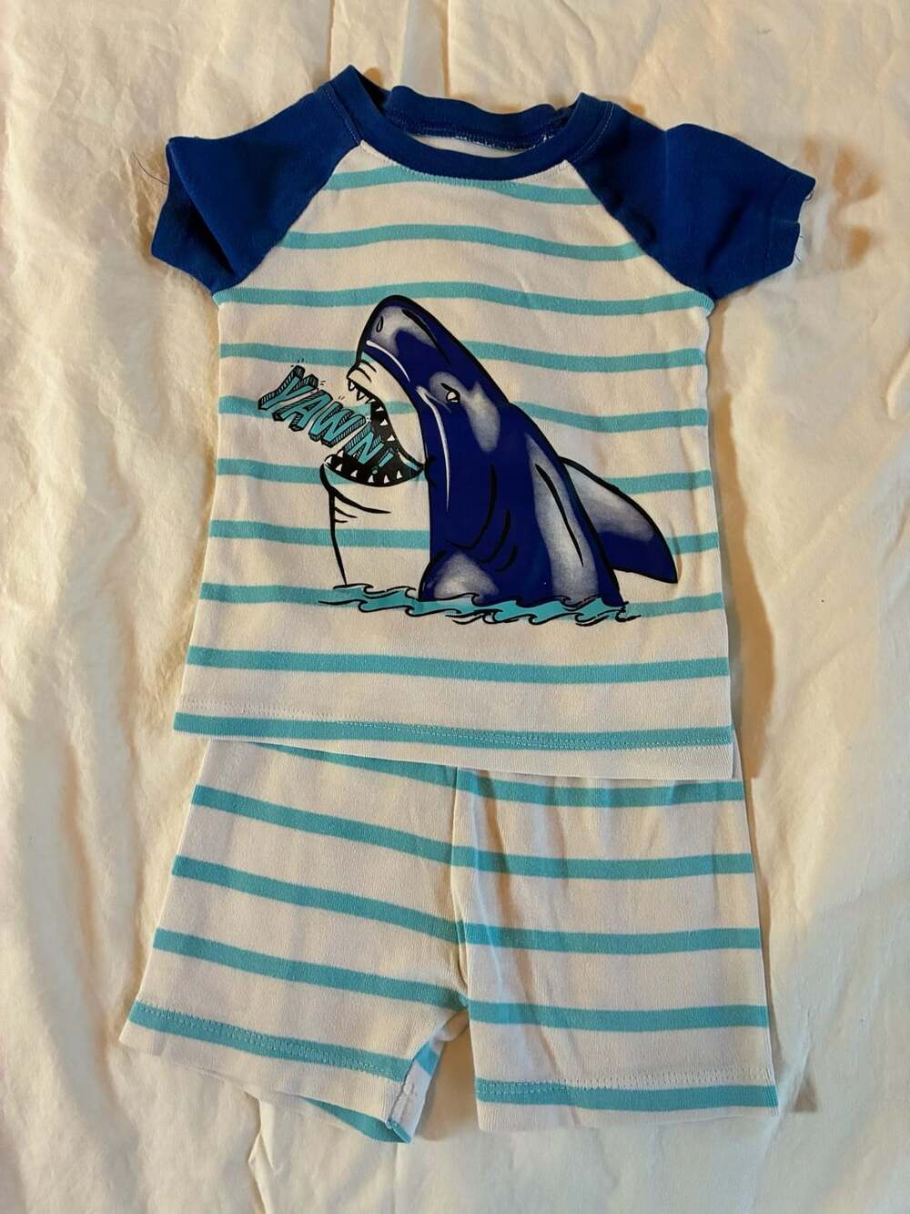 Member's Mark Boys Favorite Shark Pajamas Set 2T